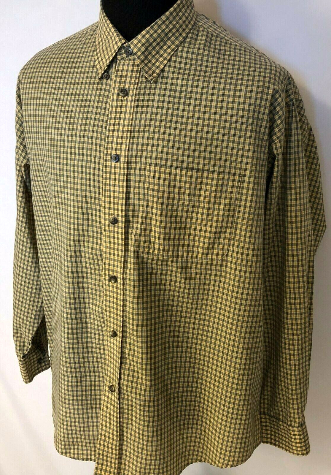 Arrow USA Wrinkle Free Men’s Sz XL Quality Wear Casual Dress Shirt