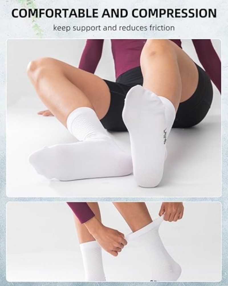 ROCKBROS Cycling Socks Breathable Wicking Athletic Compression Road to Sky Socks