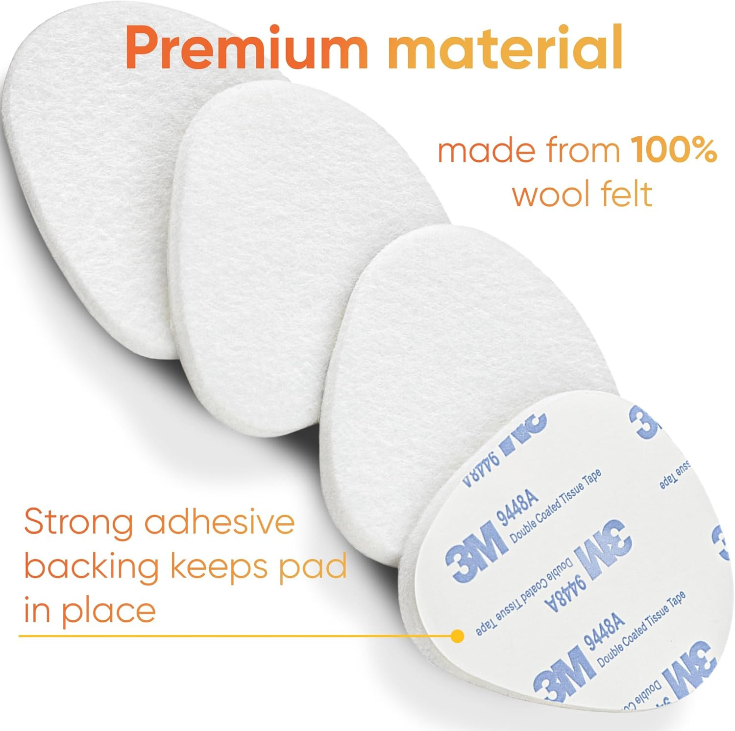 Homergy Metatarsal Pads for Women and Men – 12 Piece, 1/4” Thick, Ball of Foot
