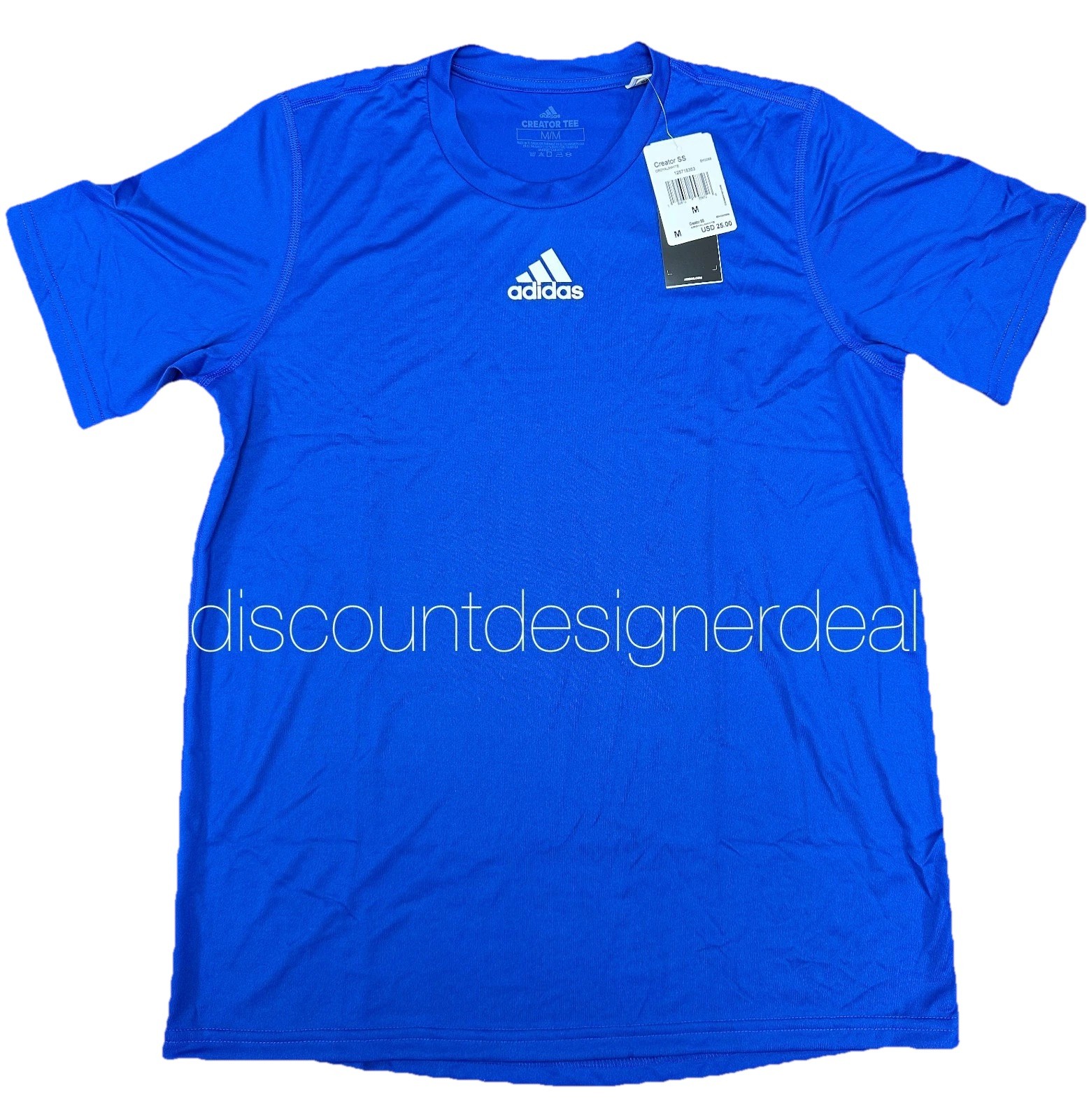 adidas Creator Short Sleeve Shirt Men’s White New with Tags All Colors Available