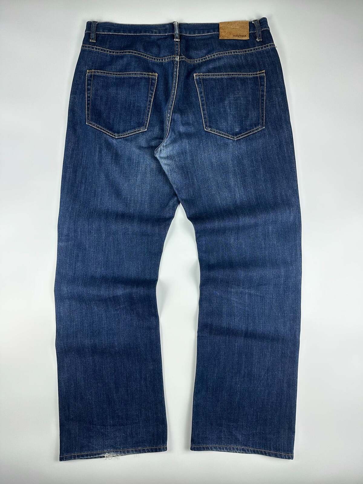 Vintage 00s Nautica Relaxed Wide Fit 5-Pocket Denim Jeans 38×32