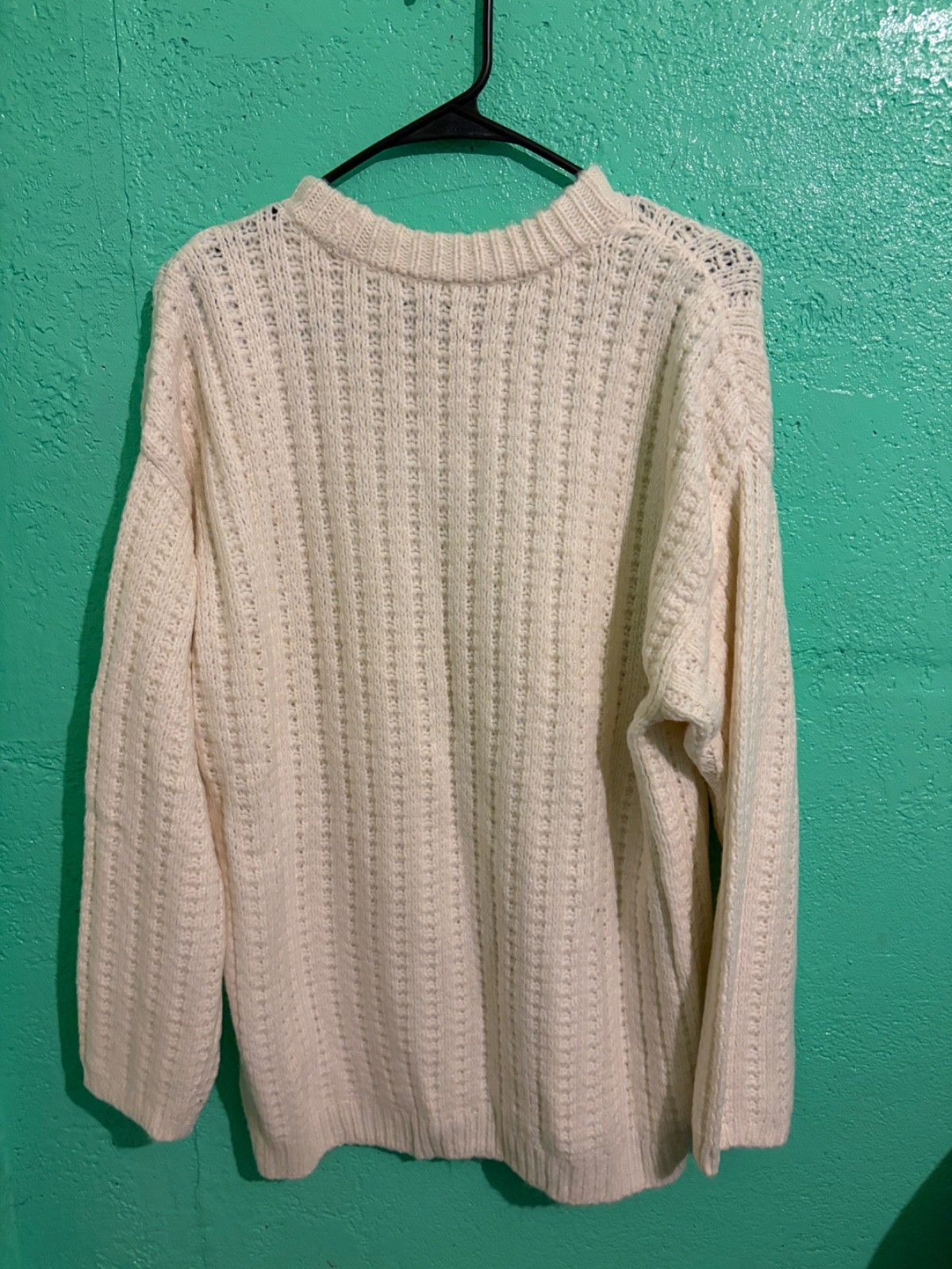 AE Oversized waffle sweater