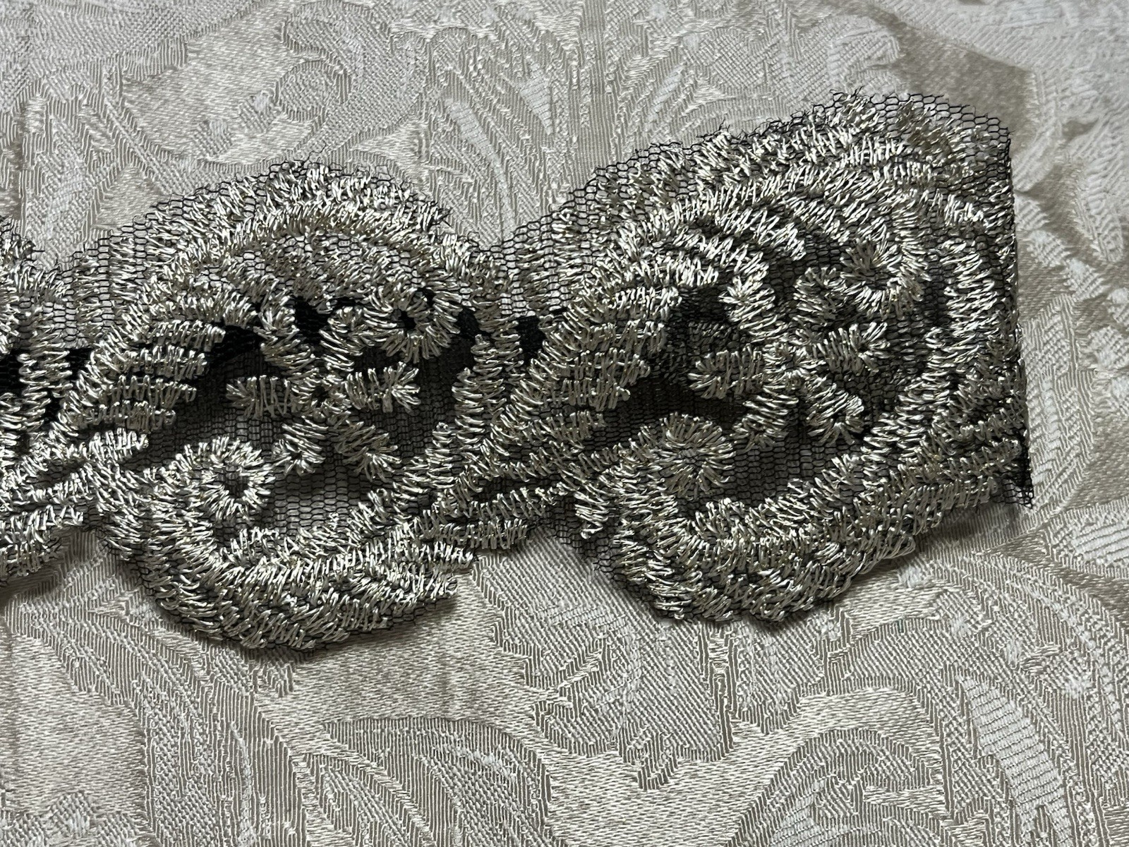 Women Lace Headband Stretch Hairband Elegant Wide Headwrap