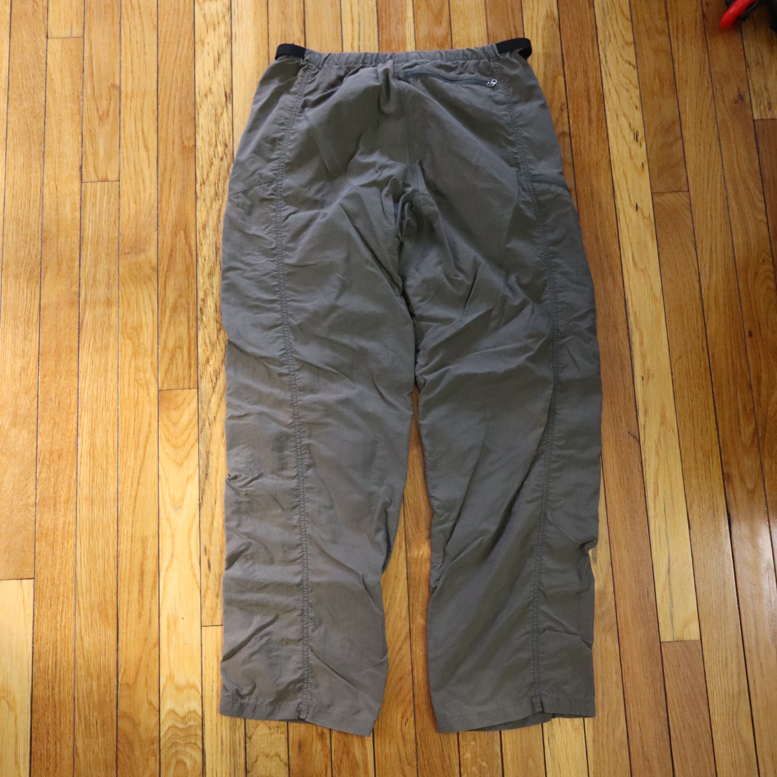 Vtg Patagonia GI II Fishing Belted Pants Mens Medium 30 32 Brown River Outdoor