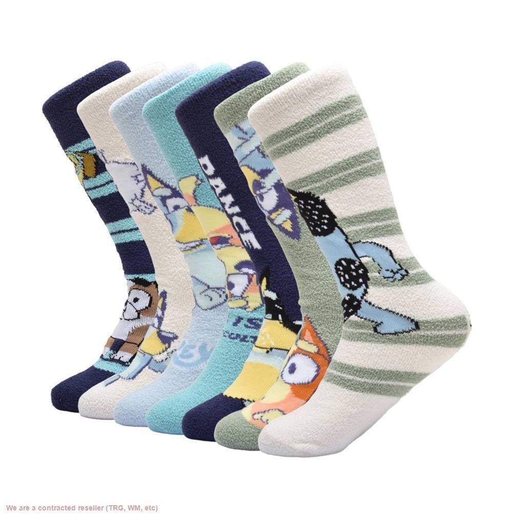 Men’s Bluey Cozy Socks – Oatmeal 6-12 *SEE DEAL!!!*