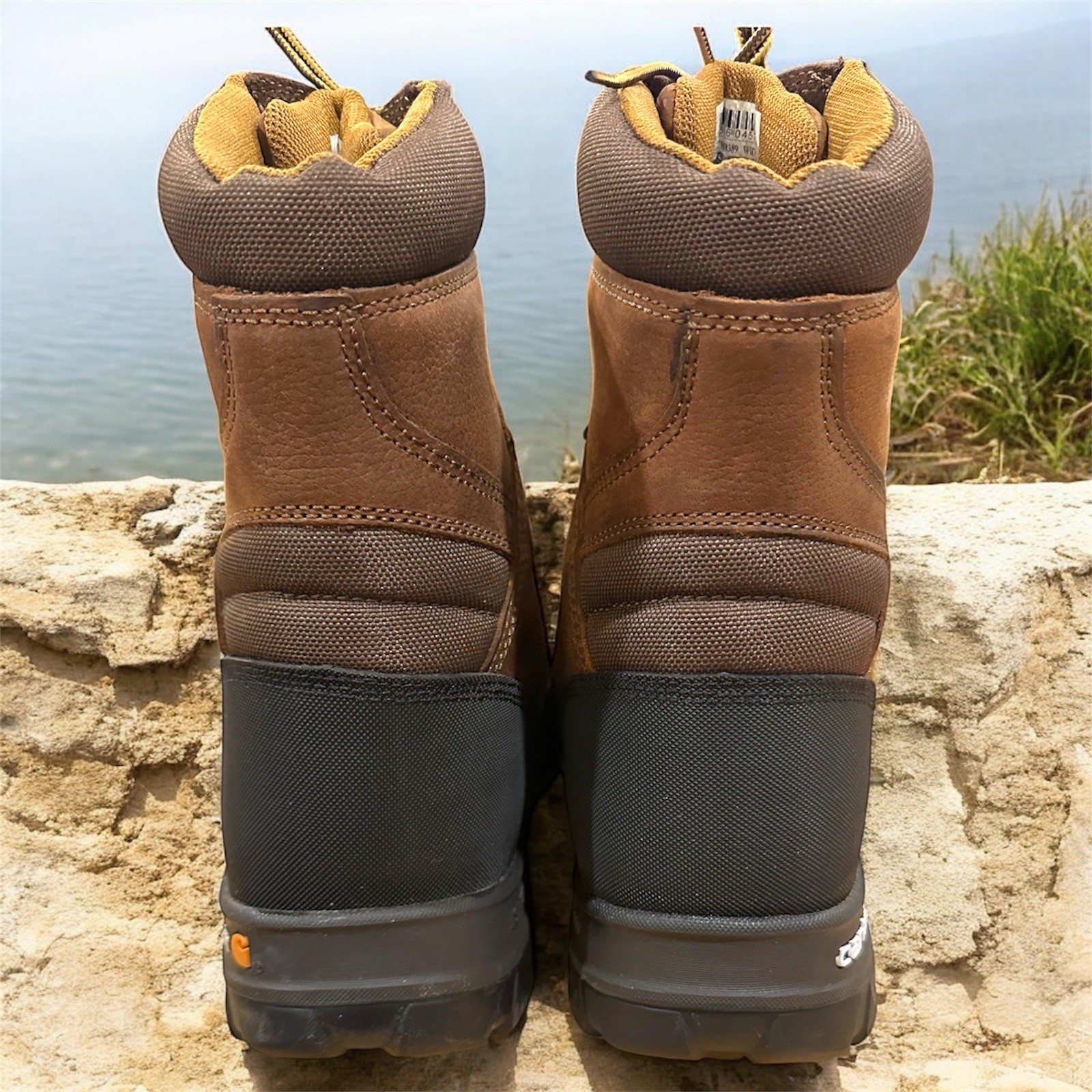 Carhartt Men’s 8″ Rugged Flex® Composite Toe Waterproof Insulated Boot Size 12