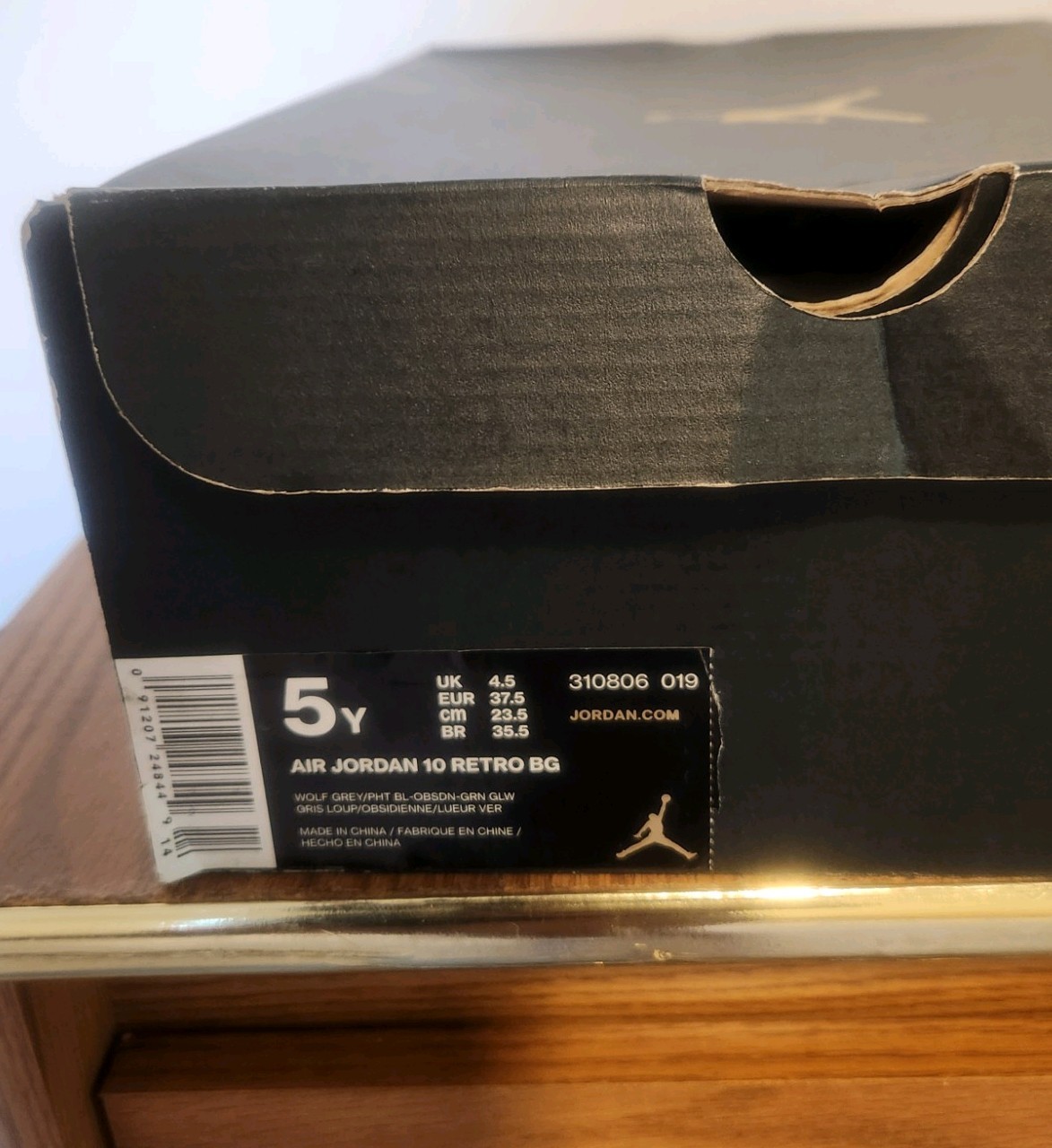 Air Jordan 10 Retro Rio size 5y