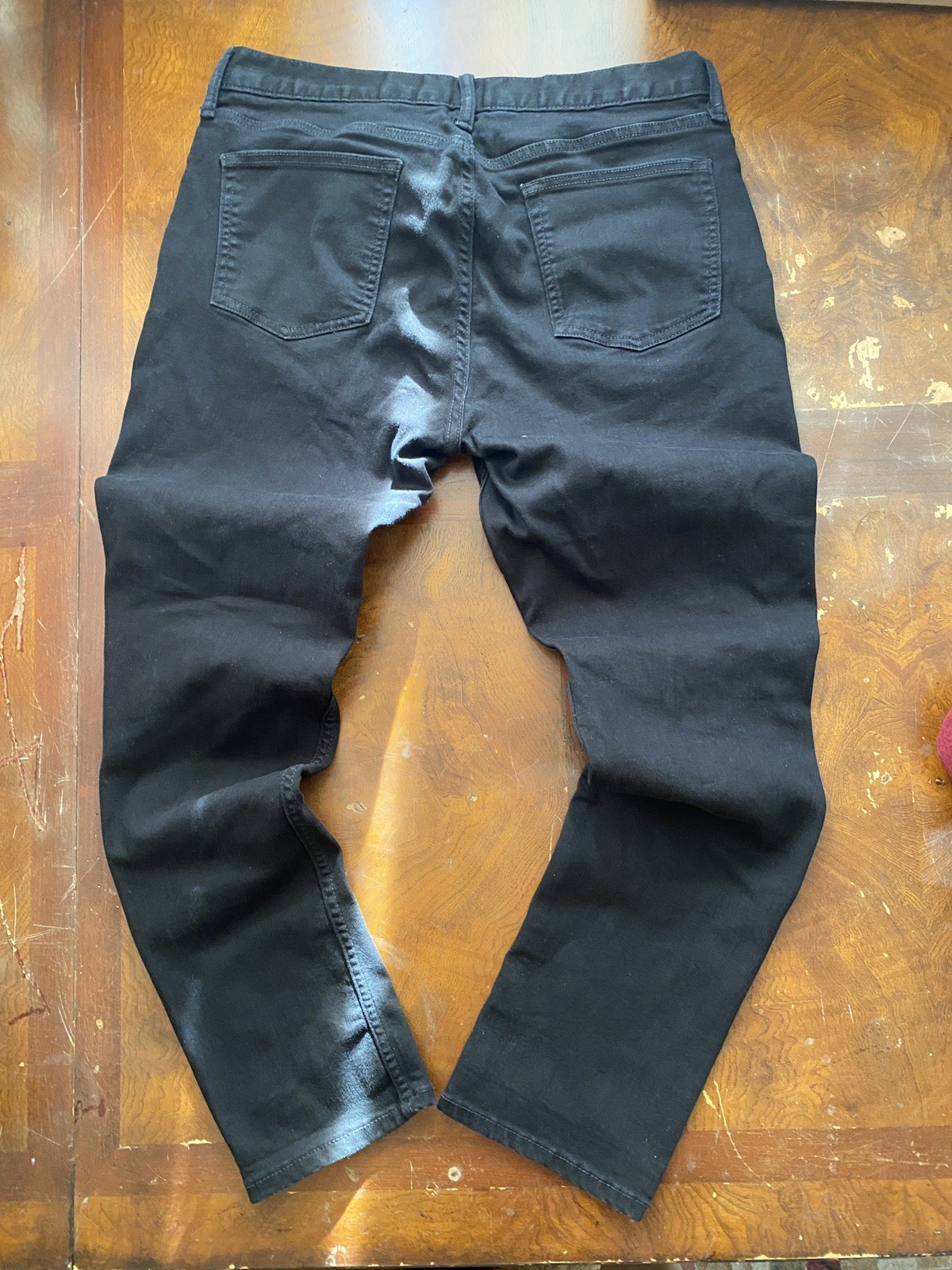 Old Navy Men’s Skinny Never-Fade Black Jeans Size 34 X 30 Cotton Casual