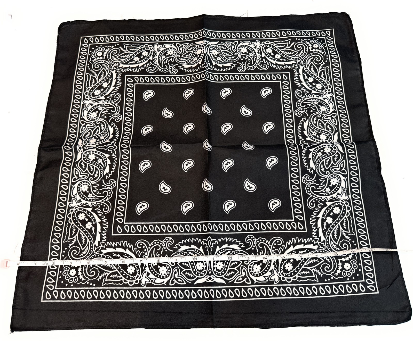 10 Pack Bandanas Paisley Print Cowboy Bandana Handkerchiefs