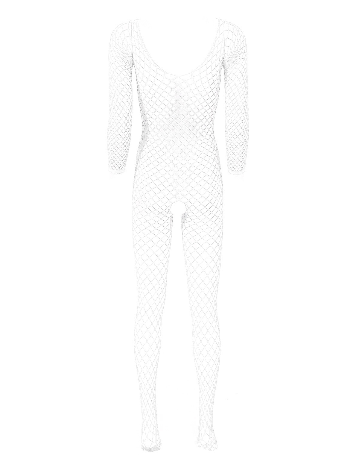 Women Bodysuit Sexy-Lingerie Fishnet Body-Stocking Babydoll Sleepwear Nightwear