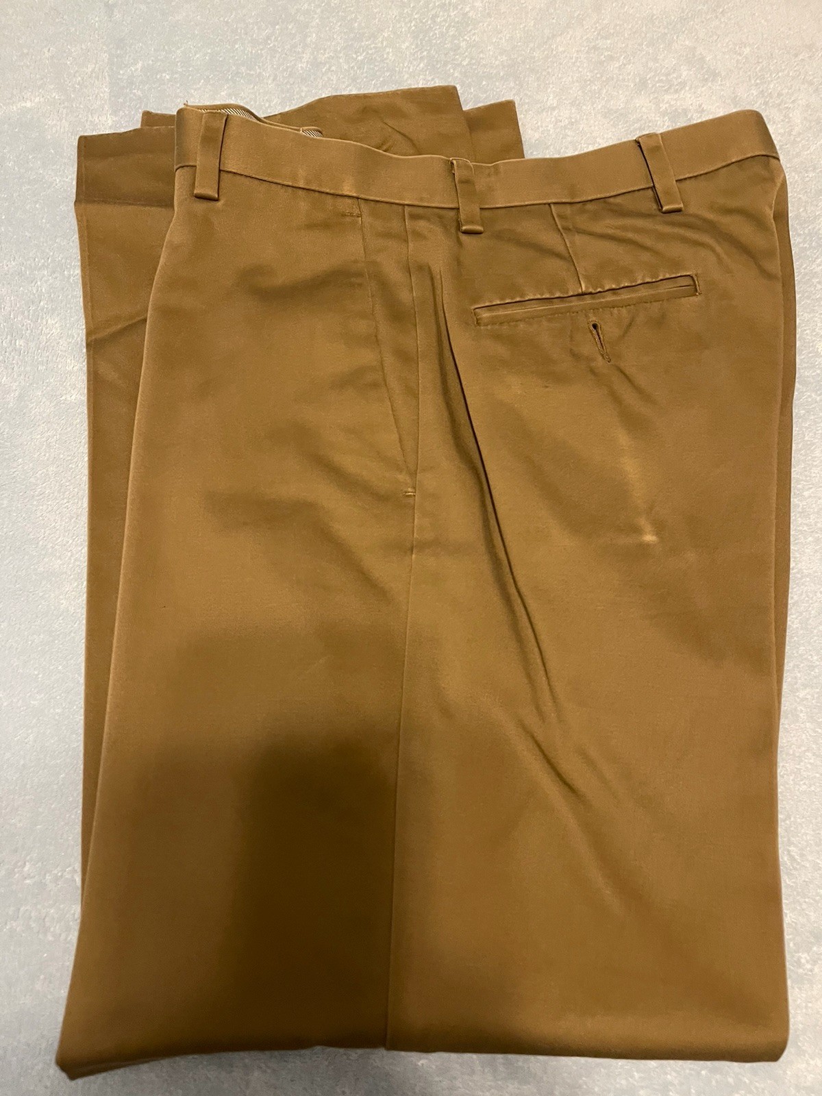 DOCKERS D3 CLASSIC FIT 32×30 TAUPE BROWN MENS STRAIGHT FRONT DRESS PANTS COTTON