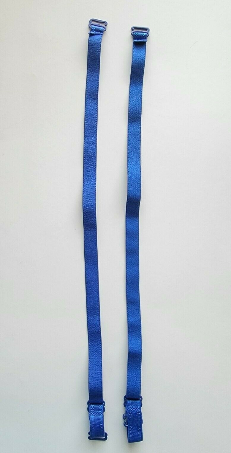 Adjustable Shoulder Bra Straps in Blue Bra Replacement Straps NWOT