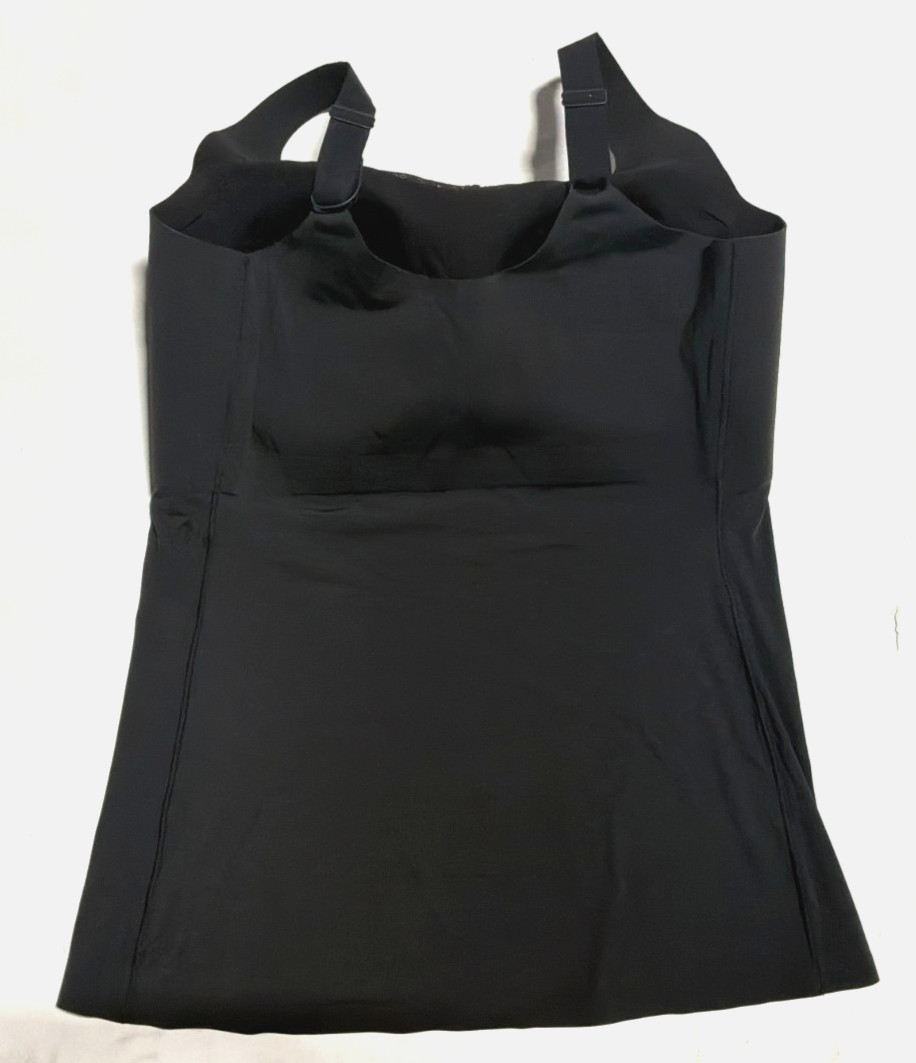 Evelyn & Bobbie~Lace Trimmed V-Neck Seamless Bra Cami Choose Size & Color