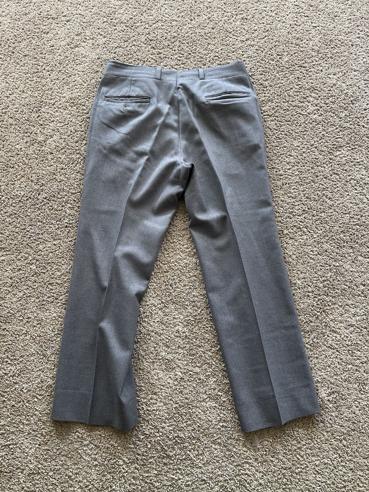 Corbin Prime Flannel Pants Men 32×27 Gray Wool USA