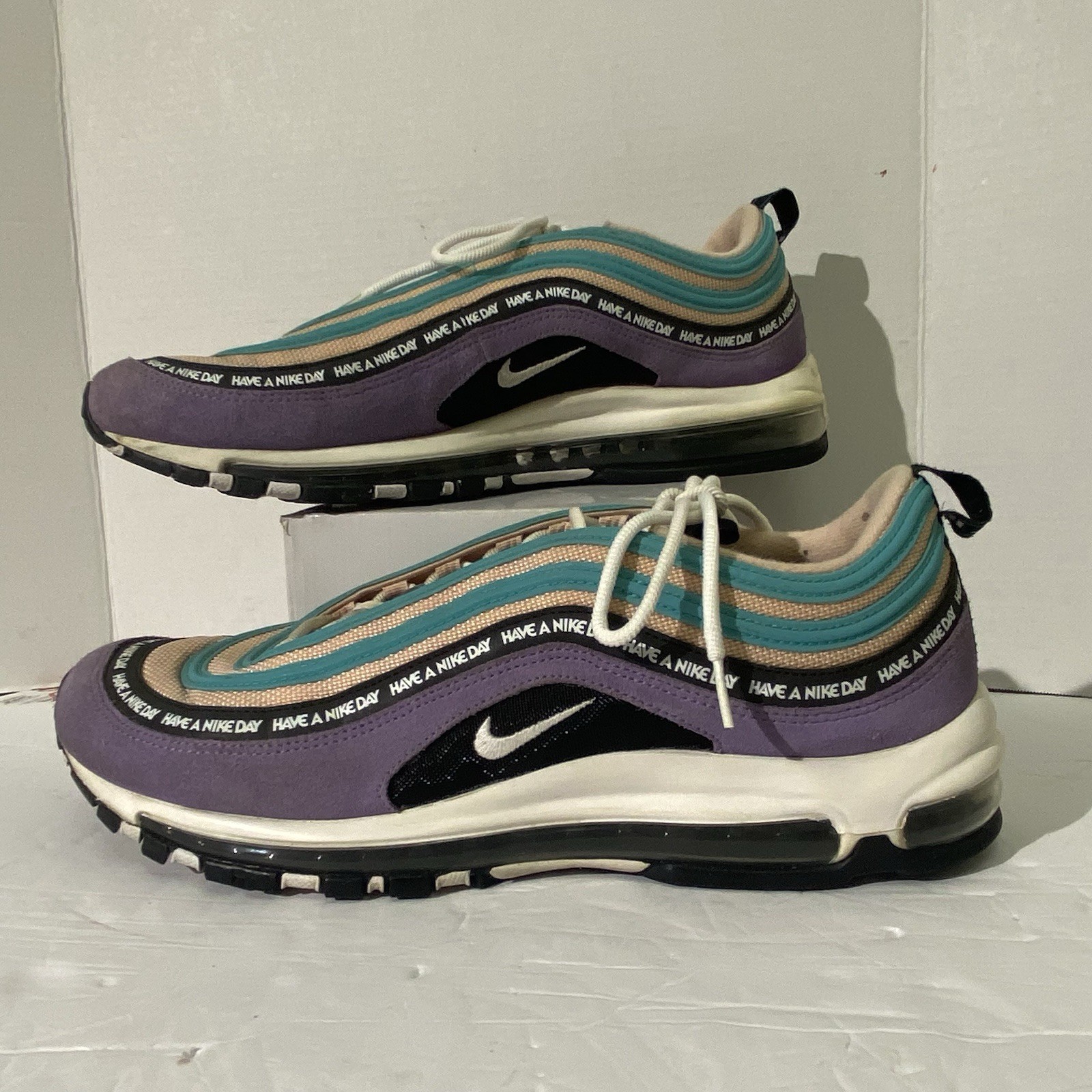 Nike Air Max 97 Have a Nike Day Space Purple BQ9130-500 Men’s Size 14 Rare