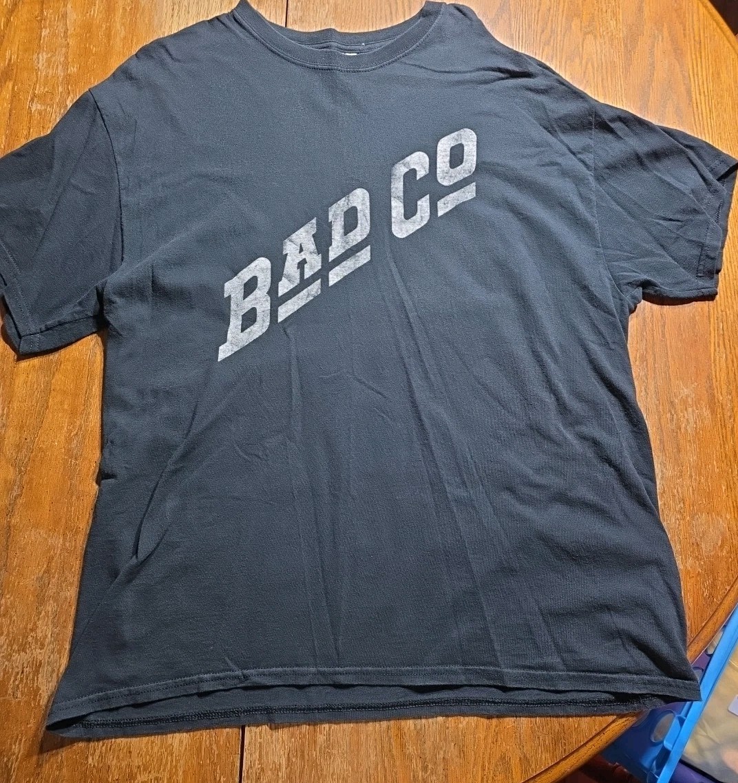 Bad Co Men’s Black Graphic Short Sleeve T-Shirt – Size XLarge Y2K Vintage Tee