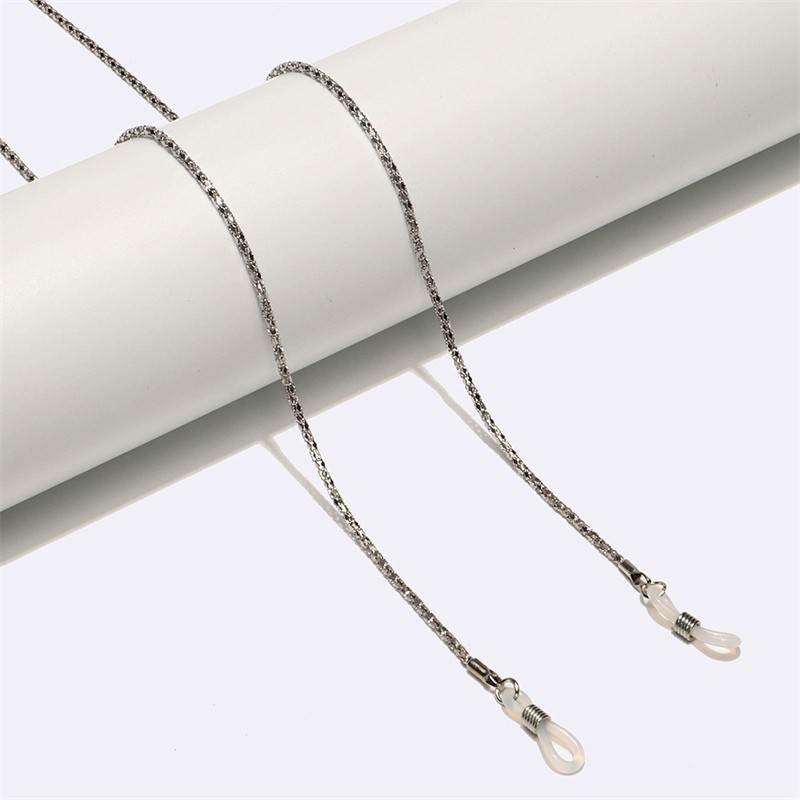 Hollow Chain Chain Glasses Metal Glasses Walking Accessories Color Optional