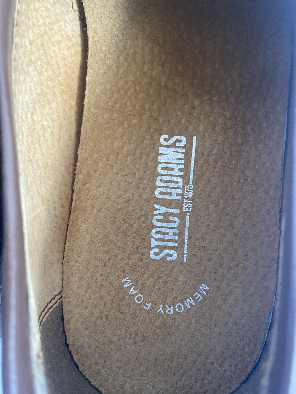 Stacy Adams Ferdinand Mens 11 M Cognac Brown Croc Leather Slip On 25455 NIB