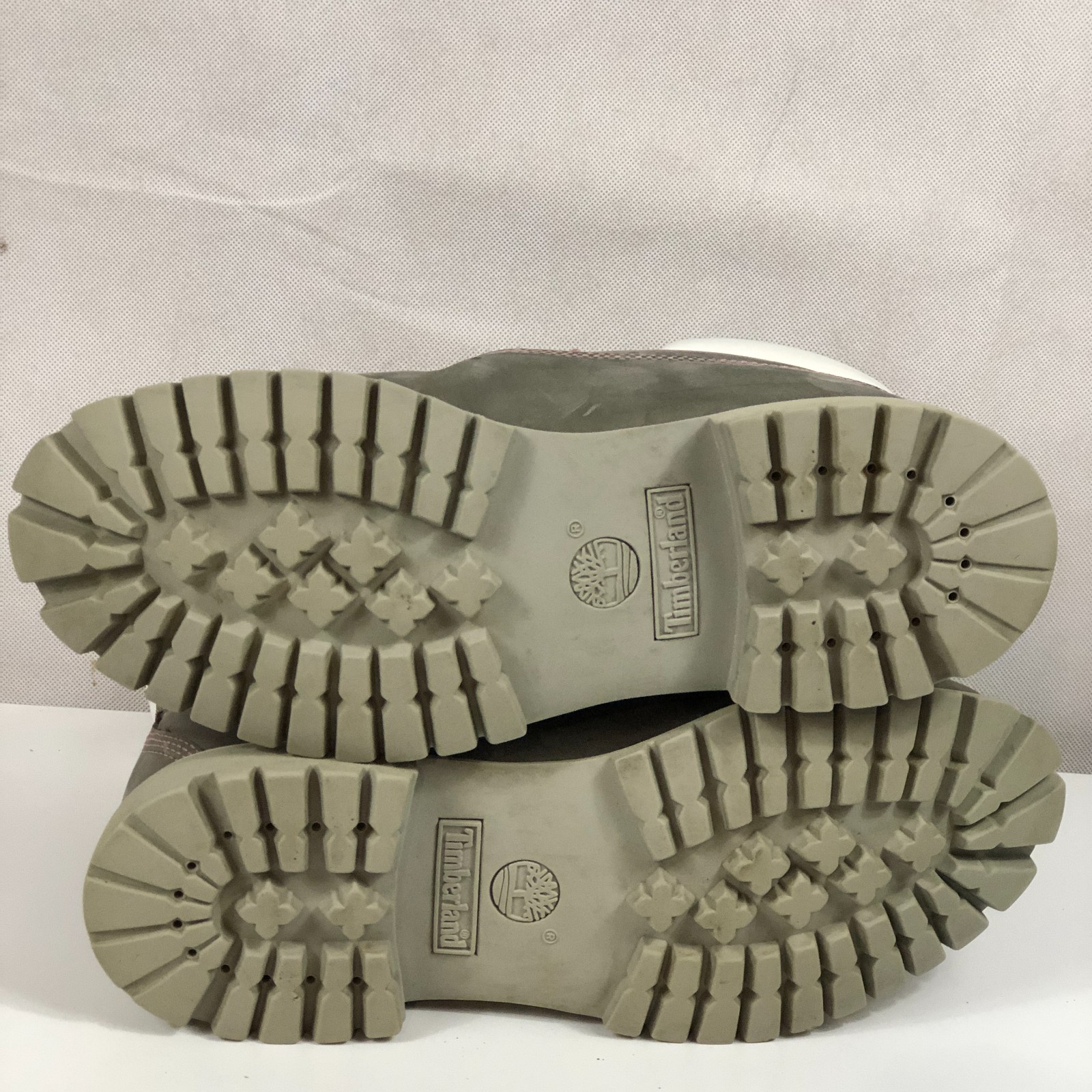 Timberland Boots Gray Pink Shoe String Womens Size 10 Mens Size 8