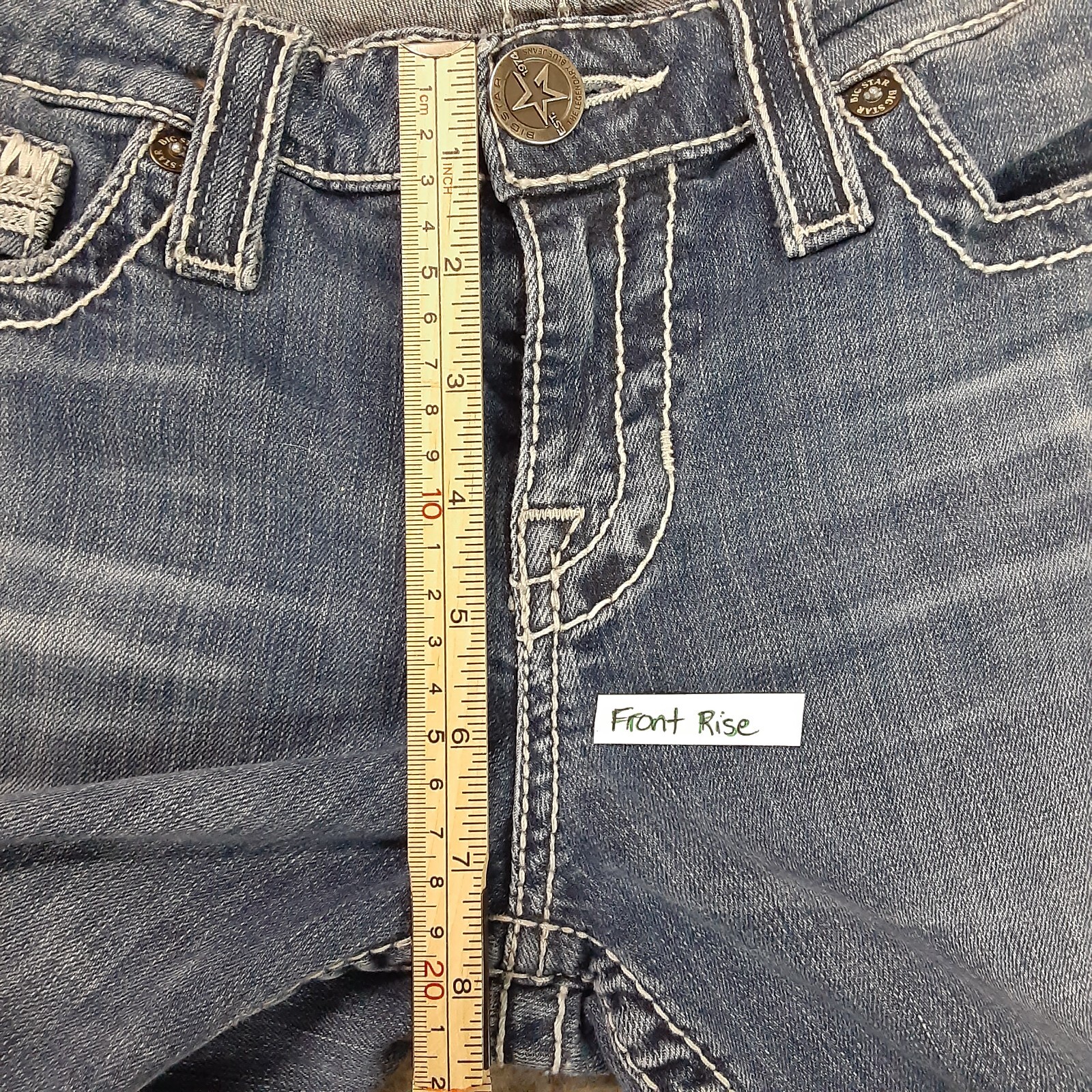 Big Star Womans Jeans Size 28R, Pockets Waist 28″ New Hazel Boot Low Rise Pocket