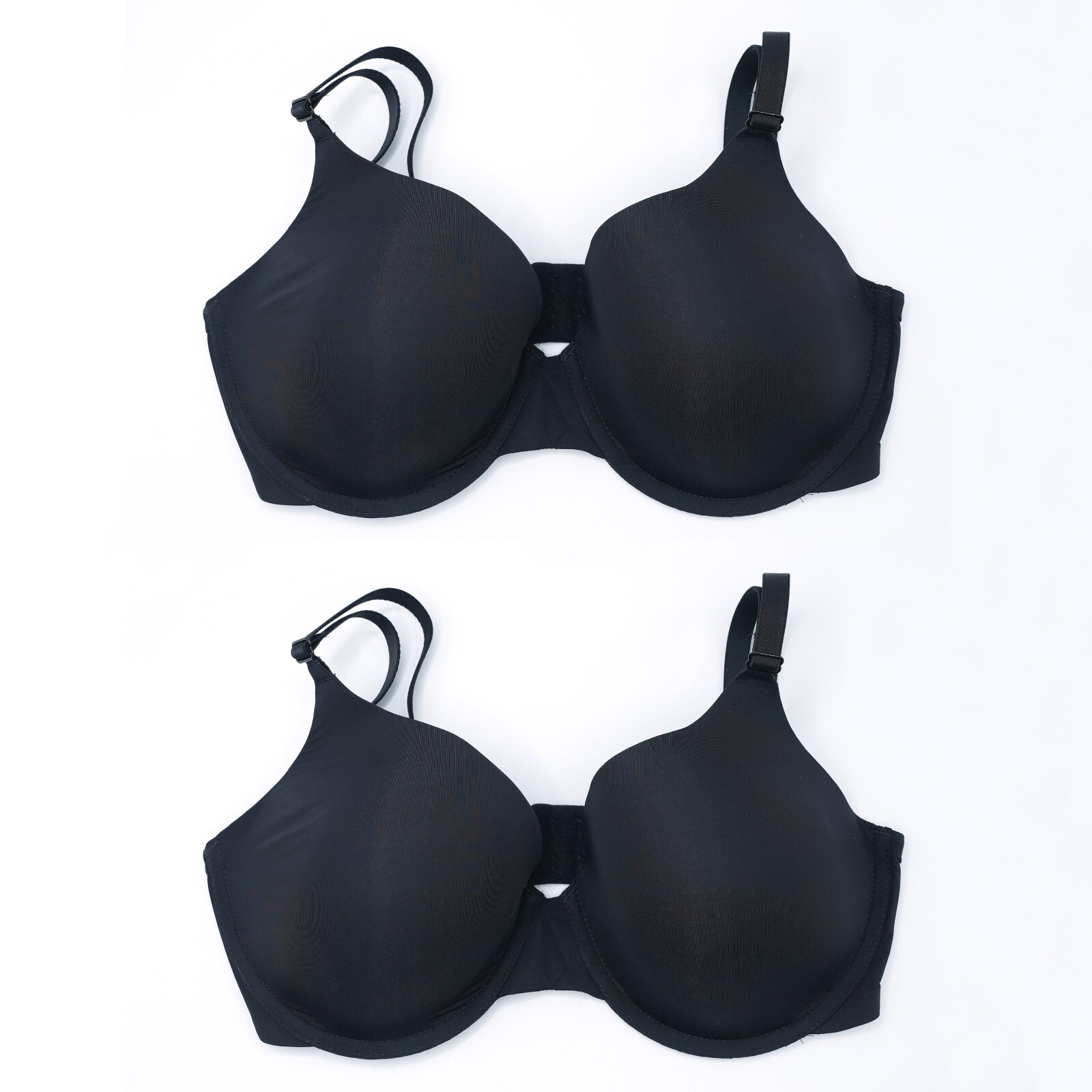 Classic T-Shirt Bras (Set of 2) 34DD Black Amazon Essentials NWT FREE SHIPPING