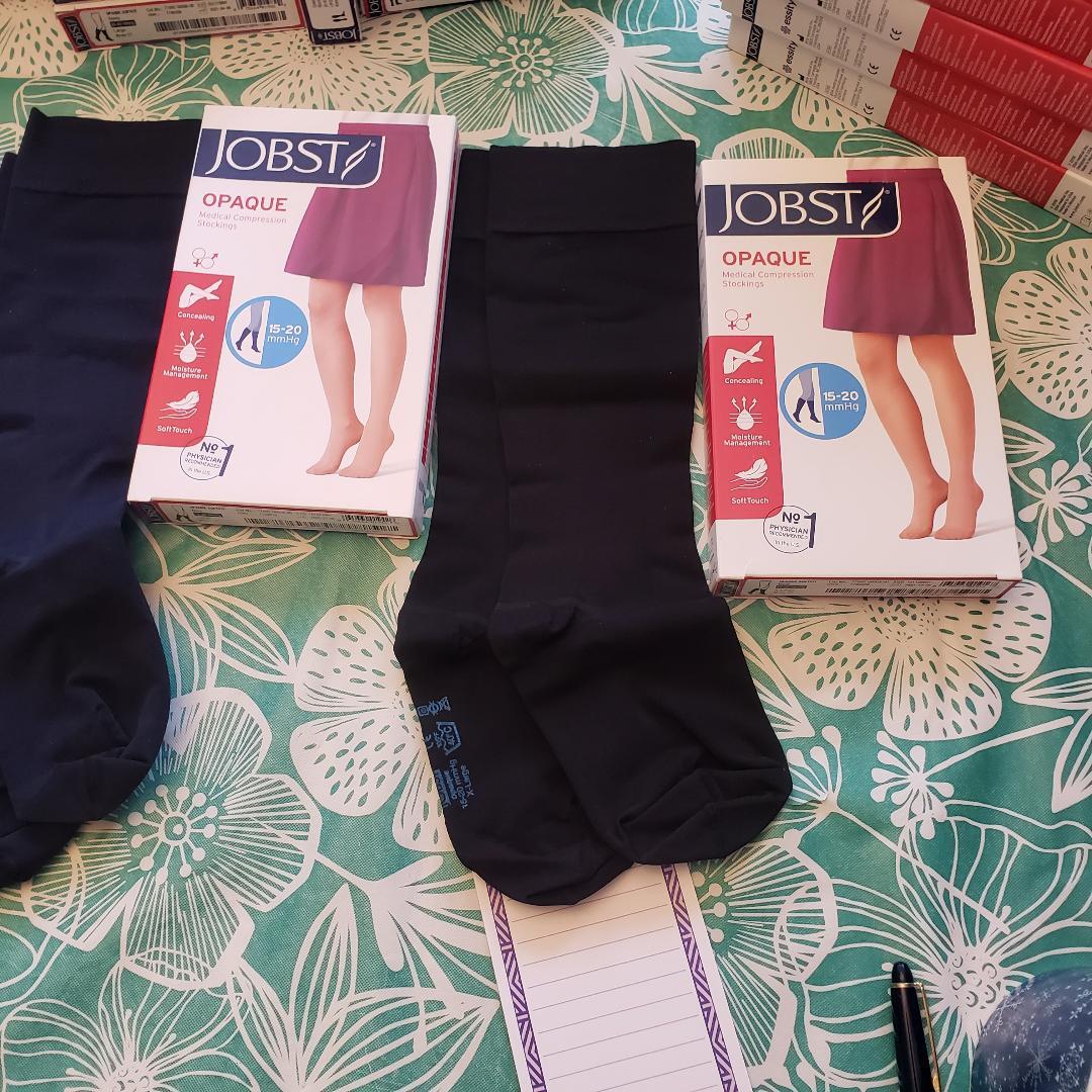 Jobst Opaque Soft Fit CT 15-20 20-30 30-40 Compression Knee Stockings Size Color