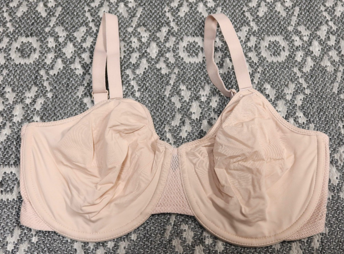 New Wacoal Wacoal Keep Your Cool Underwire Bra – 34DDD – Sand – # 855378