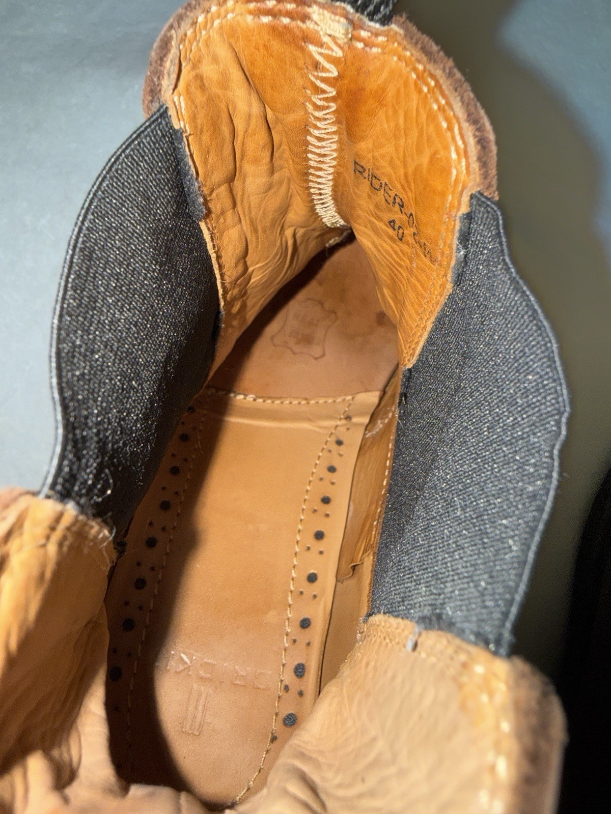Crickit Brown Leather Chelsea Boots EU40