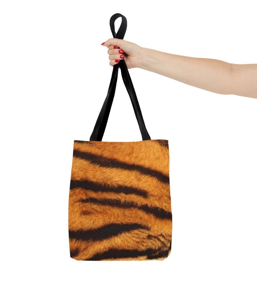 Tote Bag AOP Tiger Stripe