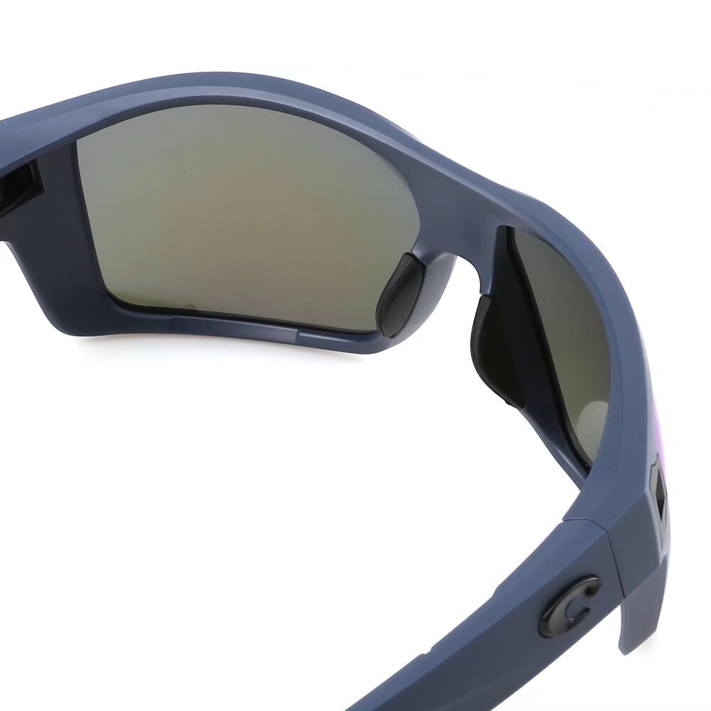 Costa Del Mar DIEGO Matte Black Frame/Blue Mirrored Polarized Lenses (580P)