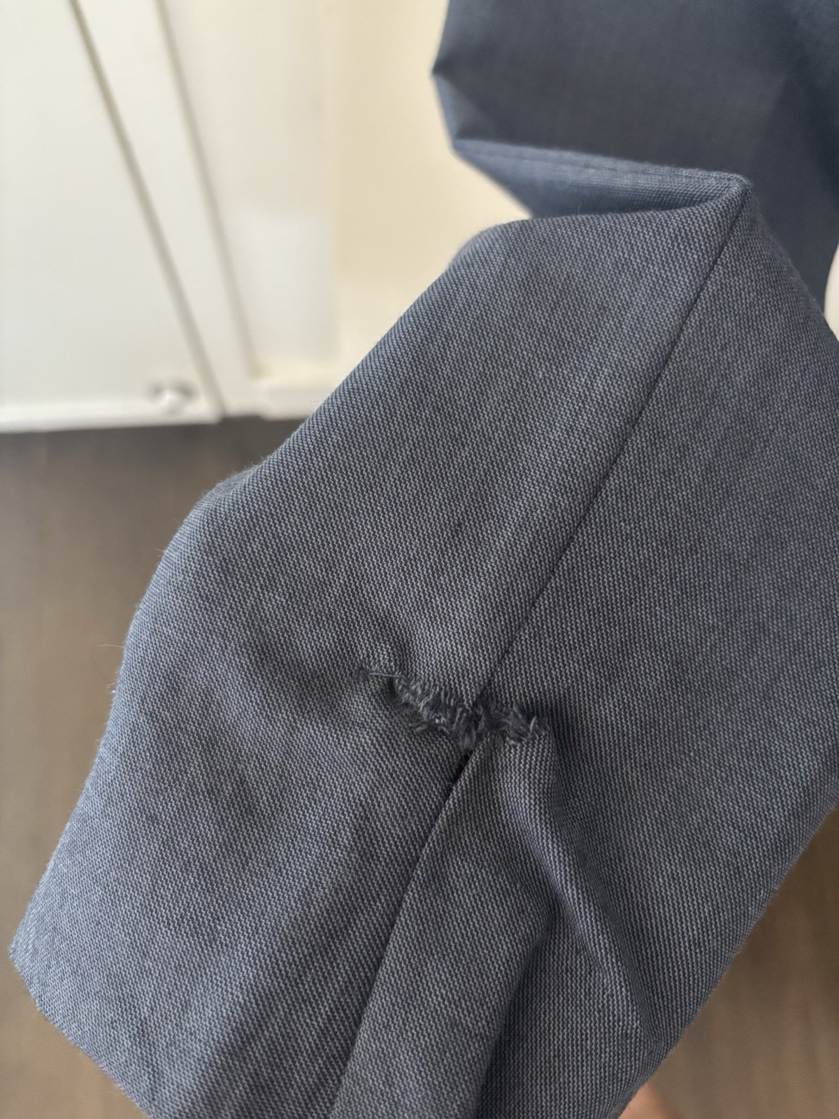 J Crew Suit Mens 38S Blue Ludlow Tollegno 1900 Slim Fit Wool Full 2 Piece 30×30