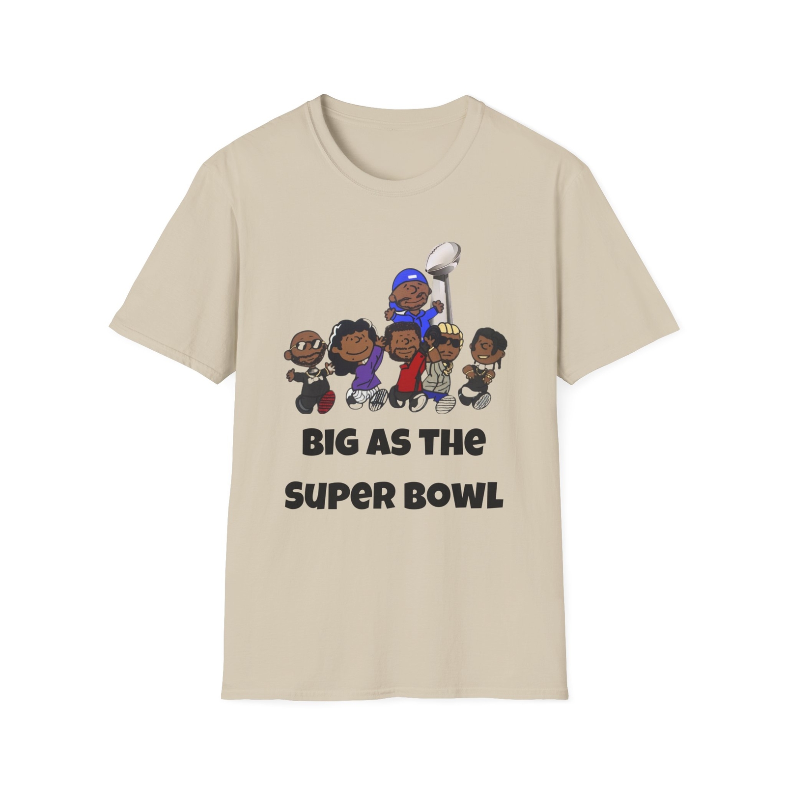 Kendrick Lamar Big As The Super Bowl Halftime Show Tee Hip Hop Graphic Shirt