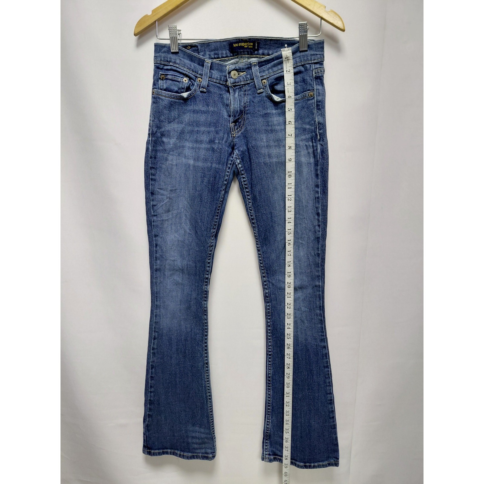 Levi’s Blue Denim Bootcut Jeans Mid (10-12 in) Regular Women
