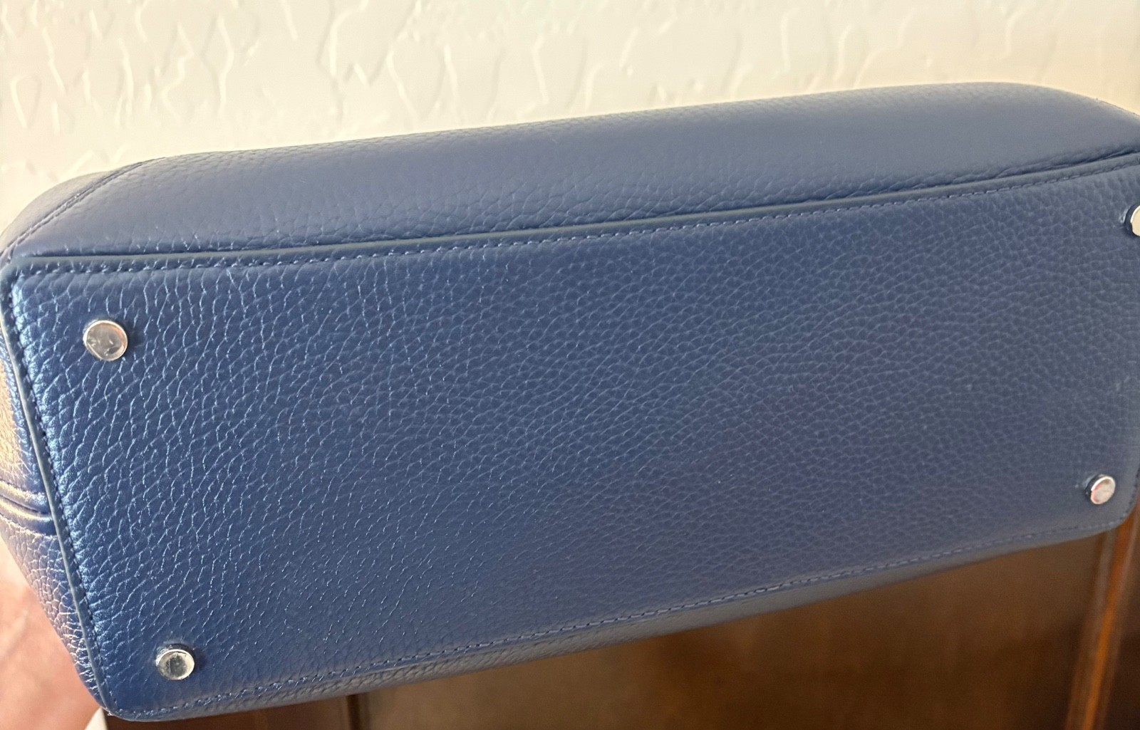 kate spade satchel new dual color blue handles and shoulder strap New never used