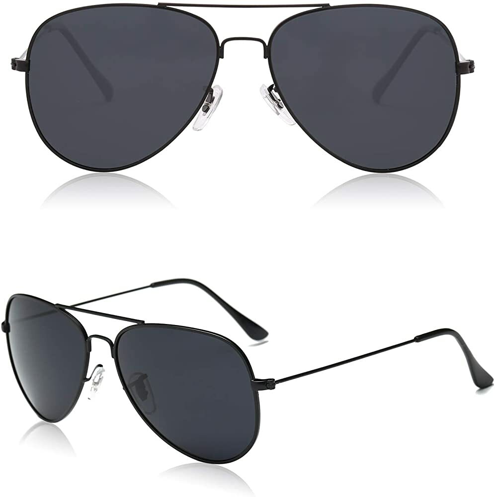 Polarized Aviator Sunglasses For Men Women Unisex Vintage Driving Sport Sunglass