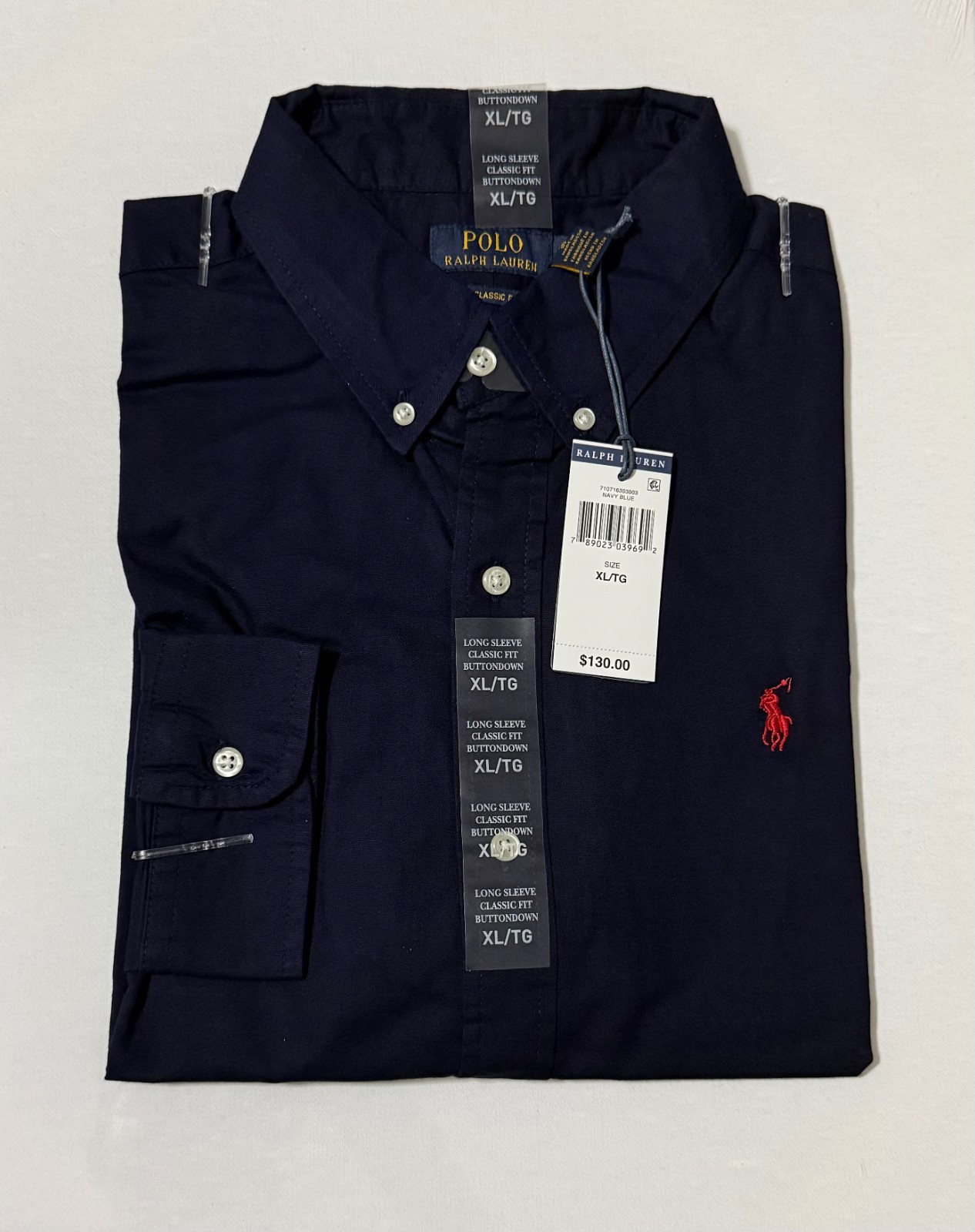 Polo Ralph Lauren The Iconic Oxford Shirt Classic Fit – Retail $130