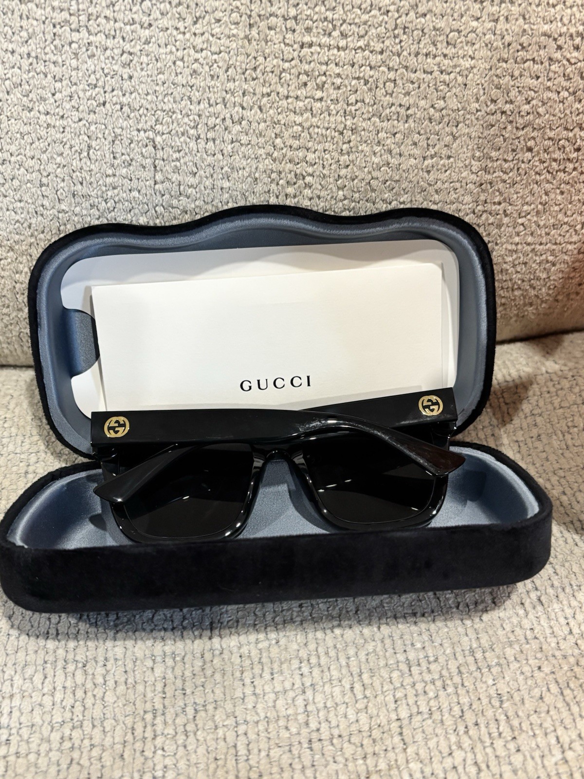 Gucci Sunglasses GG1338S Black BRAND NEW W receipt
