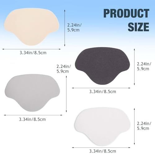 COMNICO 24pcs Shoe Heel Repair Sneaker Toe Prevention Repair Shoe Hole