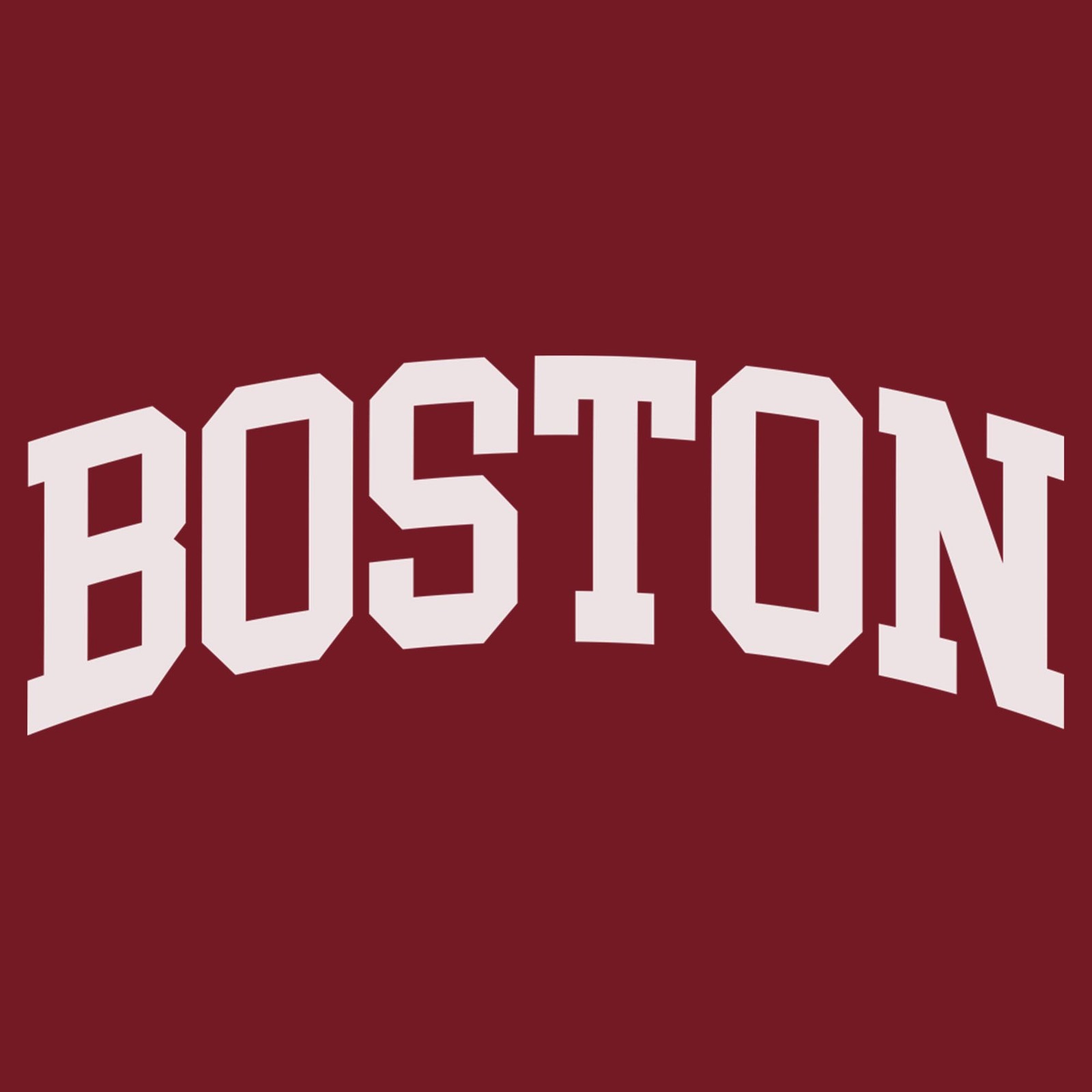 Men’s Lost Gods Collegiate Boston Name Logo T-Shirt