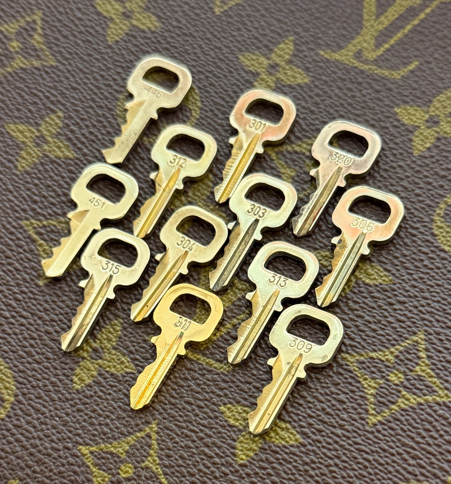 Louis Vuitton Replacement LV Padlock Key Authentic Keys for Lock Accessories