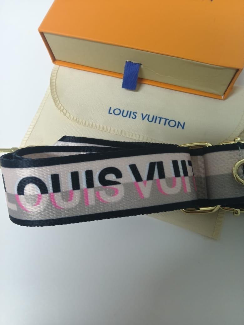 Louis Vuitton Speedy Bandouliere Adjustable Shoulder Strap Jacquard W/Bag & Box