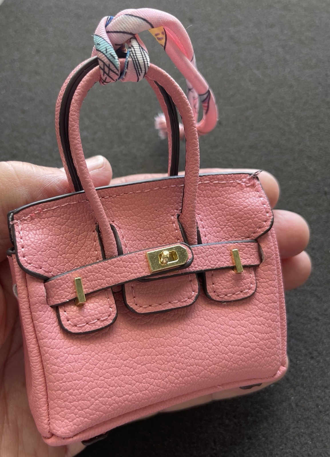 Miniature Purse Bag Charm – Novelty Handbag Keychain Accessory BB2