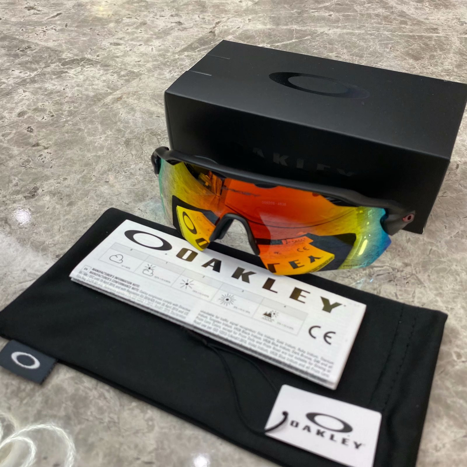 Oakley RADAR EV PATH Polished Black Frame W/PRIZM LENS BASEBALL SPORTS
