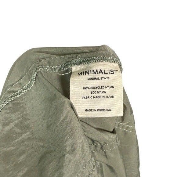 NWT Minimalist NYC Size S Tamara Davydova Olive Naomi Japanese Eco Nylon Pant