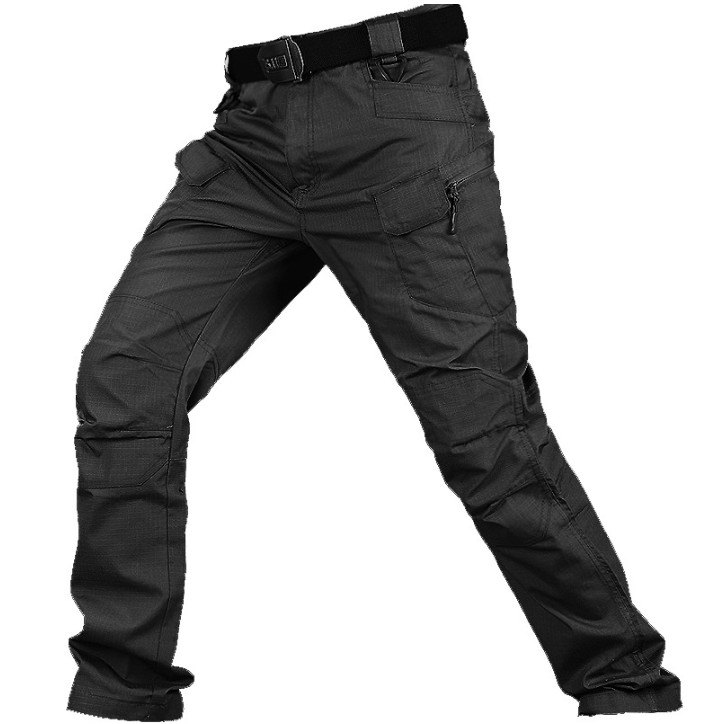 Mens Cargo Pants Work Combat Pants Outdoor Hiking Waterproof Trousers Tactical