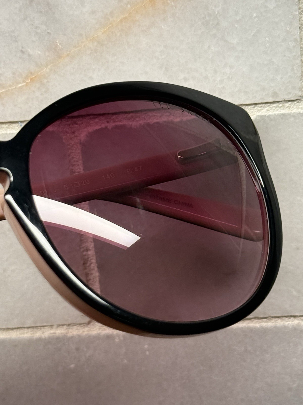 Women’s Ted Baker TB121 BLC B:47 53-20-140 mm Fashion Sunglasses GOOD CONDITION