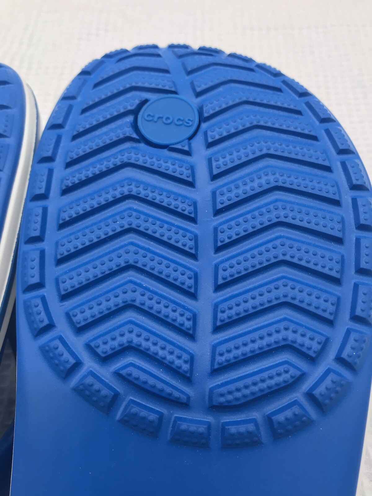 Crocs Bayaband Flip Flops Sandals Sz Mens 8 Womens 10 Robin Blue Lightweight