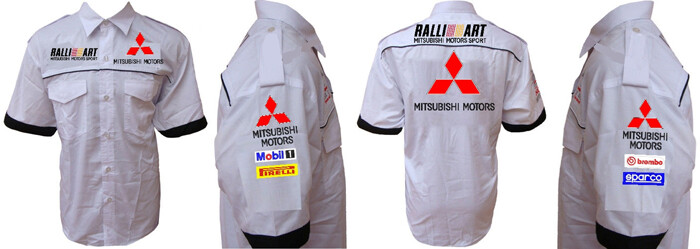 Mitsubishi Motorsport Racing Fan Shirt S-M-L-XL-XXL-XL-4XL-5XL-6XL or 7XL