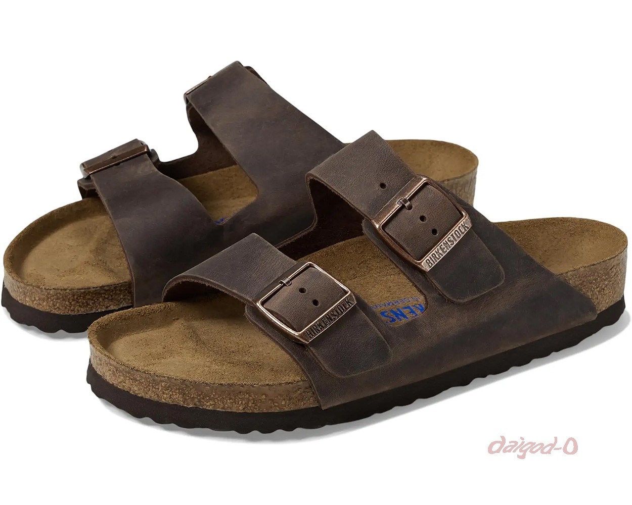 Birkenstock Arizona Habana Oiled Leather Soft Footbed Sandals Unisex EU 37-45