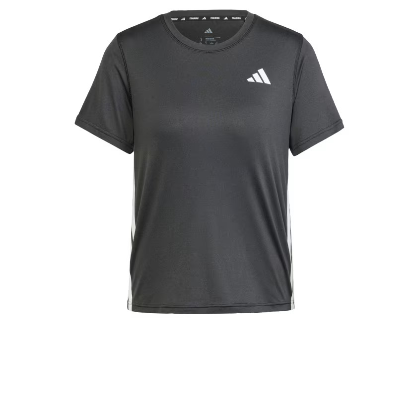 adidas women Train Essentials 3-Stripes Workout Tee